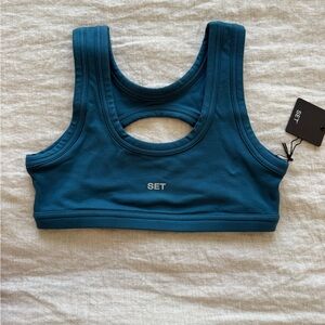 SET Active Teal (Agave) Sports Bra
